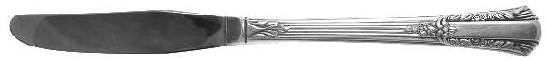Treasure (Silverplate, 1940) Pinch Handle Modern Hollow Grille Knife