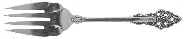 Trevi (Stainless) Medium Solid Cold Meat Serving Fork