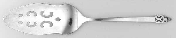 Triumph (Silverplate, 1968) Solid Pierced Pie Server
