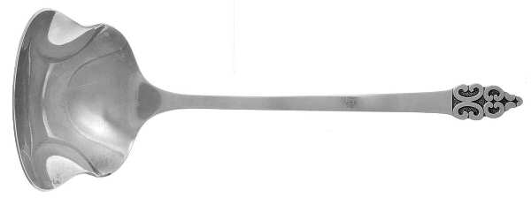 Triumph (Silverplate, 1968) Solid Gravy Ladle by International Silver
