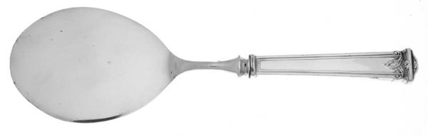 Trianon (Sterling, 1921, No Monograms) Egg Server with Silverplate Blade