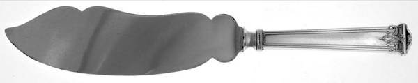Trianon (Sterling, 1921, No Monograms) Large Ice Cream Slicer with Silverplate Blade