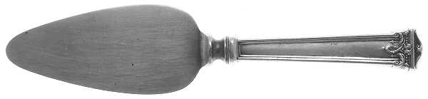 Trianon (Sterling, 1921, No Monograms) Cheese Server with Stainless Blade