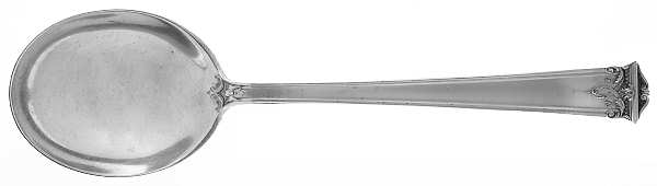 Trianon (Sterling, 1921, No Monograms) Round Bowl Soup Spoon (Gumbo)
