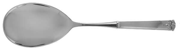 Trianon (Sterling, 1921, No Monograms) Salad Servng Spoon with Stainless Bowl