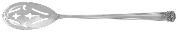 Trianon (Sterling, 1921, No Monograms) Pierced Bowl Short Handle Olive Spoon