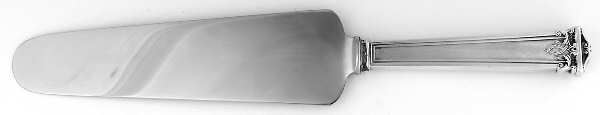 Trianon (Sterling, 1921, No Monograms) Cake Knife with Stainless Blade
