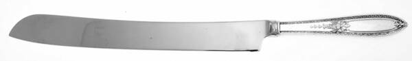 Triumph (Silverplate, 1925, NO MONOGRAMS) Wedding Cake Knife with Stainless Blade HC