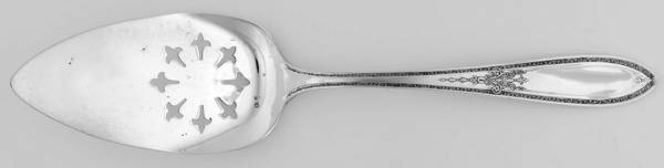 Triumph (Silverplate, 1925, NO MONOGRAMS) Server-Pie/Solid-Pierced