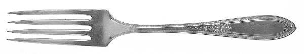 Triumph (Silverplate, 1925, NO MONOGRAMS) Fork by International Silver