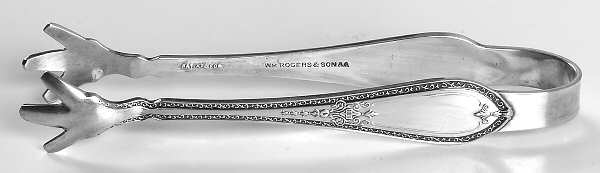 Triumph (Silverplate, 1925, NO MONOGRAMS) Sugar Tongs