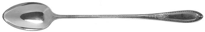 Triumph (Silverplate, 1925, NO MONOGRAMS) Iced Tea Spoon by International Silver