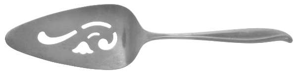 Tradewinds-Jamaica (Stainless) Pierced All Stainless Pie Server by International Silver