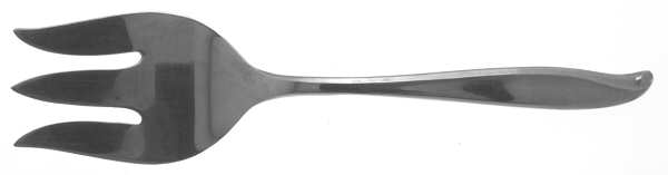 Tradewinds-Jamaica (Stainless) Medium Solid Cold Meat Serving Fork by International Silver
