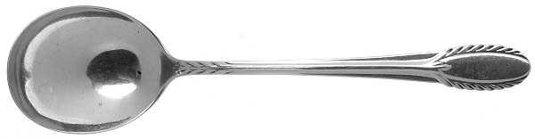 Trousseau (Sterling, 1934) Round Bowl Soup Spoon (Cream Soup)