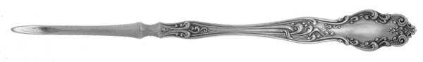 Tudor (Silverplate, 1904) Solid Nut Pick