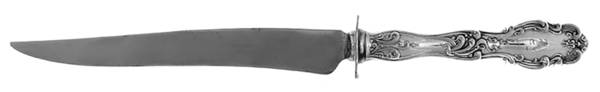 Tudor (Silverplate, 1904) Knife-Carving/Sm-Stn Bld/Steak