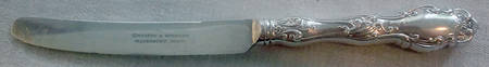 Tudor (Silverplate, 1904) Breakfast Knife with Silverplate Blade