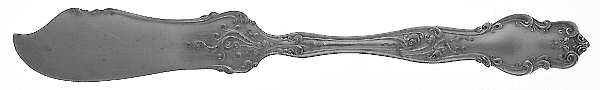 Tudor (Silverplate, 1904) Flat Handle Butter Spreader