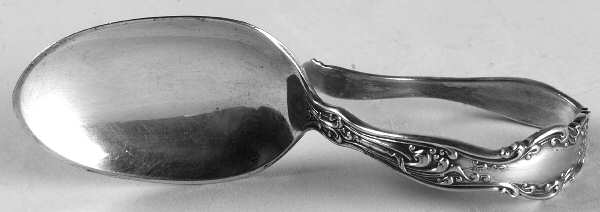 Tudor (Silverplate, 1904) Curved Handle Baby Spoon