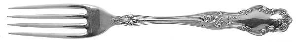 Tudor (Silverplate, 1904) Youth Fork