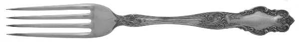 Tudor (Silverplate, 1904) Monogram Fork