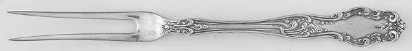 Tudor (Silverplate, 1904) Lemon Fork