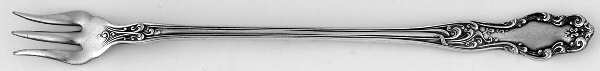 Tudor (Silverplate, 1904) Cocktail/Seafood Fork