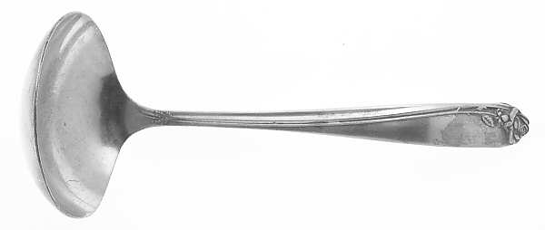 Tupperware Rose (Silverplate, 1955) Solid Gravy Ladle