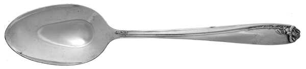 Tupperware Rose (Silverplate, 1955) Place/Oval Soup Spoon
