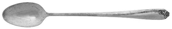 Tupperware Rose (Silverplate, 1955) Iced Tea Spoon
