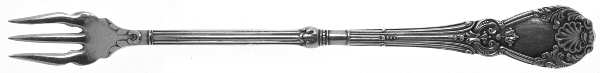 Tuxedo (Silverplate, 1890) Oyster Fork