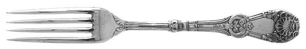 Tuxedo (Silverplate, 1890) Fork