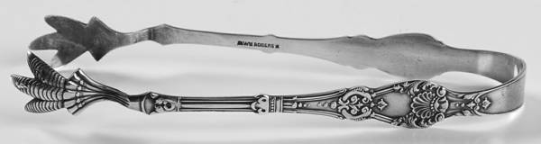 Tuxedo (Silverplate, 1890) Sugar Tongs