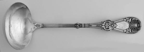 Tuxedo (Silverplate, 1890) Solid Soup Ladle