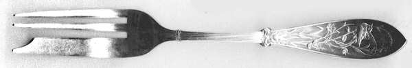 Unique (Silverplate, 1880) Individual Pie Fork
