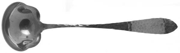 Van Dyke (Sterling, 1910) Solid Piece Cream Ladle