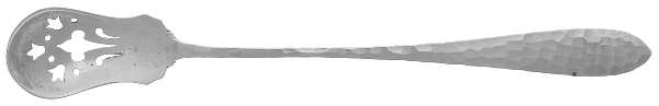 Van Dyke (Sterling, 1910) Pierced Bowl Long Handle Olive Spoon