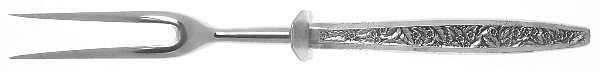 Valencia (Sterling, 1965) Large Stainless-Prong Roast Carving Fork