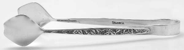 Valencia (Sterling, 1965) Sugar Tongs