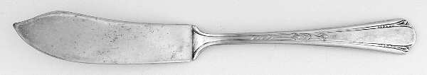 Valencia (Silverplate) Flat Handle Master Butter Knife