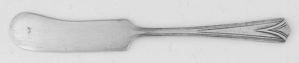 Vanitie (Silverplate) Flat Handle Butter Spreader
