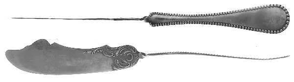 Venice (Silverplate, 1881) Flat Handle Master Butter Knife