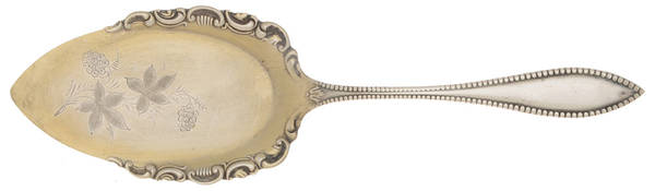 Vesta (Silverplate, 1895) Bright Cut Solid Pie Server