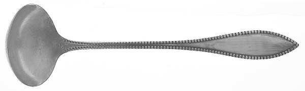 Vesta (Silverplate, 1895) Solid Piece Cream Ladle