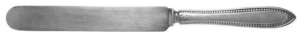 Vesta (Silverplate, 1895) Blunt Solid Knife