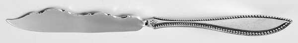Vesta (Silverplate, 1895) Flat Handle Master Butter Knife