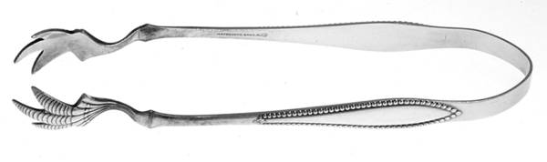 Vesta (Silverplate, 1895) Sugar Tongs