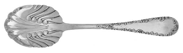 Victoria (Silverplate, 1846, 1895) Sugar Shell Spoon by International Silver