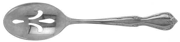 Victorian Charm (Stainless) Pierced Tablespoon (Serving Spoon)